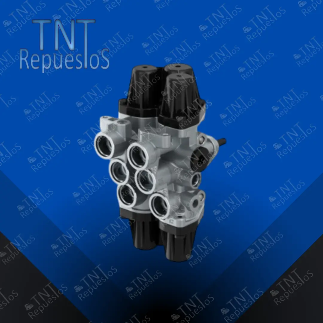 Válvula 6 vias tipo Wabco mod. Viejo sin sensor Mercedes Benz. Reemplaza: 9347050020 / II31163 / AE4505