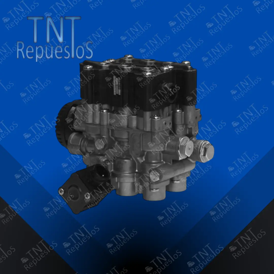 Válvula Suspensión Inteligente ECAS DOBLE Mercedes Benz O-500 Nro. Reemplaza: 4729000560 / A0003277425 / foton 1612129610005 /  ive 5006302001 / SCA 1934992 / VLV 20356554 20356553 / VW 2Z0607361